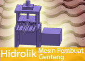 Mesin Genteng Hidrolik