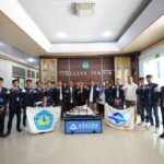 Rector Sends Off AKASHA Team to Participate in Indonesian Ship Contest 2025