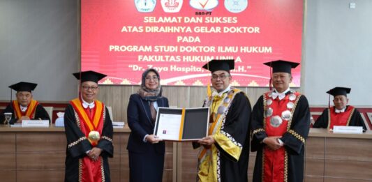 Unila Law Doctor Initiates Integrated Restorative Justice System to Strengthen Criminal Law