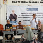 Unila Holds 2026 Student Admissions Socialization at YP Unila High School