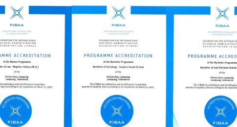 Realising Global Standards, Three Programmes at Unila Achieve International Accreditation from FIBAA