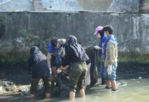 Himasylva Unila Cleans Up Waste and Plants Trees in the Panjang District