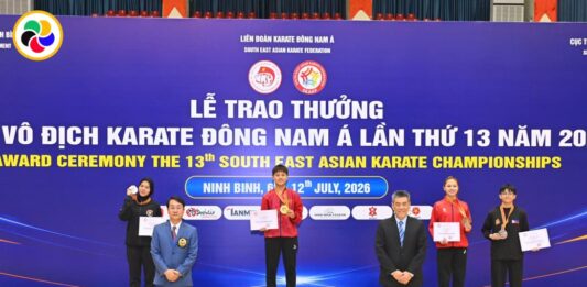 Indonesian Student Elevates the Nation’s Name at Southeast Asian Karate Championship