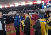 From Zambia to the Paskibraka Ranks, Aaron Bawa Embraces National Spirit at Unila’s PKKMB 2026