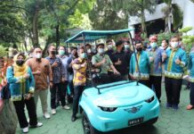 Mobil Listrik Unila Manfaatkan Serat Alam EVU 01