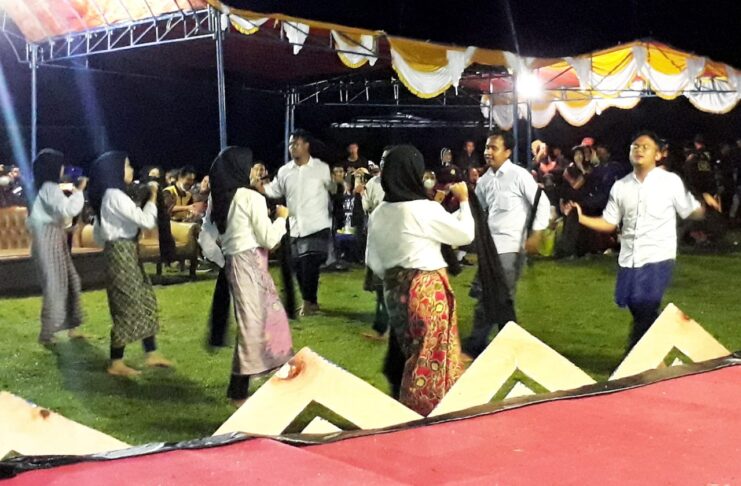 Mahasiswa KKN Unila Gelar Balafest Akulturasi Budaya Banten Lampung