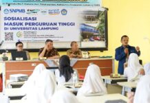Unila Sosialisasi PMB SNBP dan SNBT di SMAN 1 Padang Cermin: Membuka Peluang Studi di Perguruan Tinggi Negeri