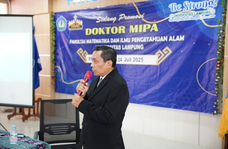 Syaiful Bahri Raih Gelar Doktor ke-26 FMIPA Lewat Riset Senyawa Bioaktif Mangrove