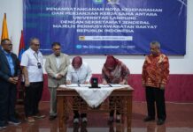 Unila dan Sekjen MPR RI Teken MoU Perkuat Kajian Ketatanegaraan