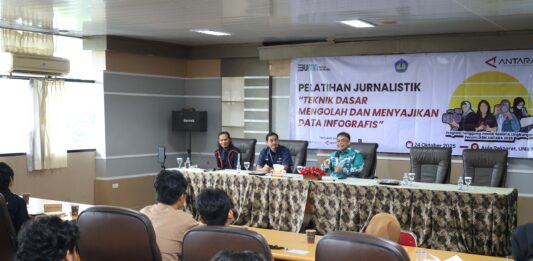 Unila Gandeng LKBN ANTARA Gelar Pelatihan Teknik Penulisan Jurnalistik