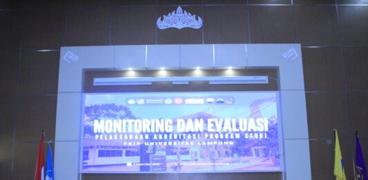 Unila Lakukan Monev Akreditasi Bersama LAMDik