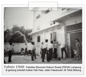 dedi-Universitas Lampung tahun 1960