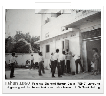 Universitas Lampung tahun 1960