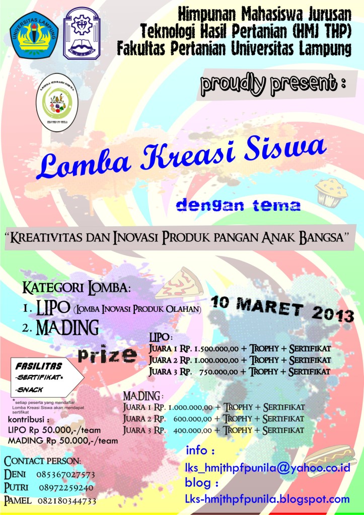 HMJ THP FP Unila Selenggarakan LKS