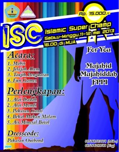 FPPI Laksanakan ISC di Gunung BetungFPPI Laksanakan ISC di Gunung Betung