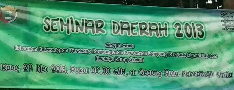 Himaseperta Gelar Seminar Daerah 2013