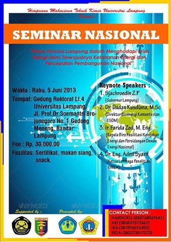 Himatemia Akan Gelar Semnas tentang Krisis Energi