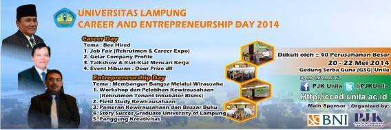 Unila Career and Entrepreneurship Day 2014