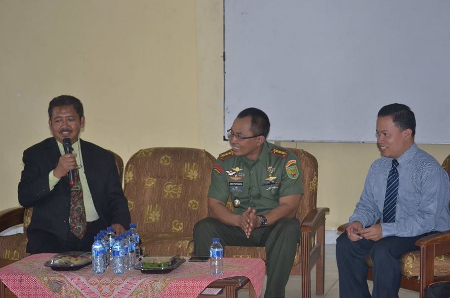 Perkuat Jiwa Kepemimpinan, Himatro Hadirkan Danrem 6