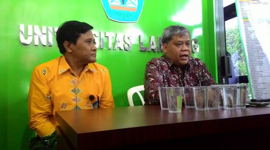 Prof. Hasriadi Mat Akin, Rektor Unila Terpilih