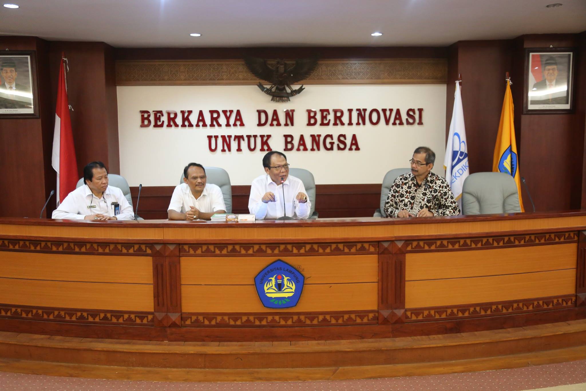 Kunjungan Industri Departemen HPT UGM ke Unila Universitas Lampung