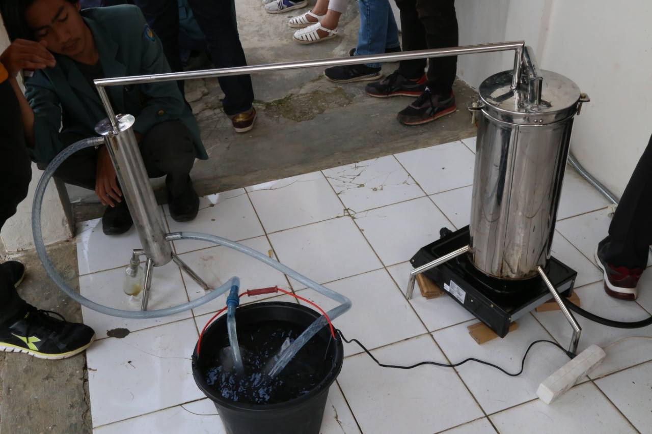 Teknologi Penghasil Minyak Siap Pakai Berbahan Sampah