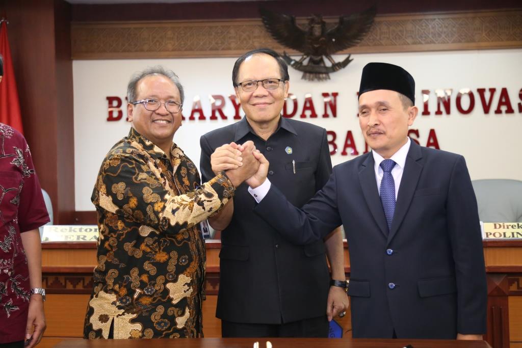 Unila Tuan Rumah Penandatanganan Kerja Sama Tiga Konsorsium