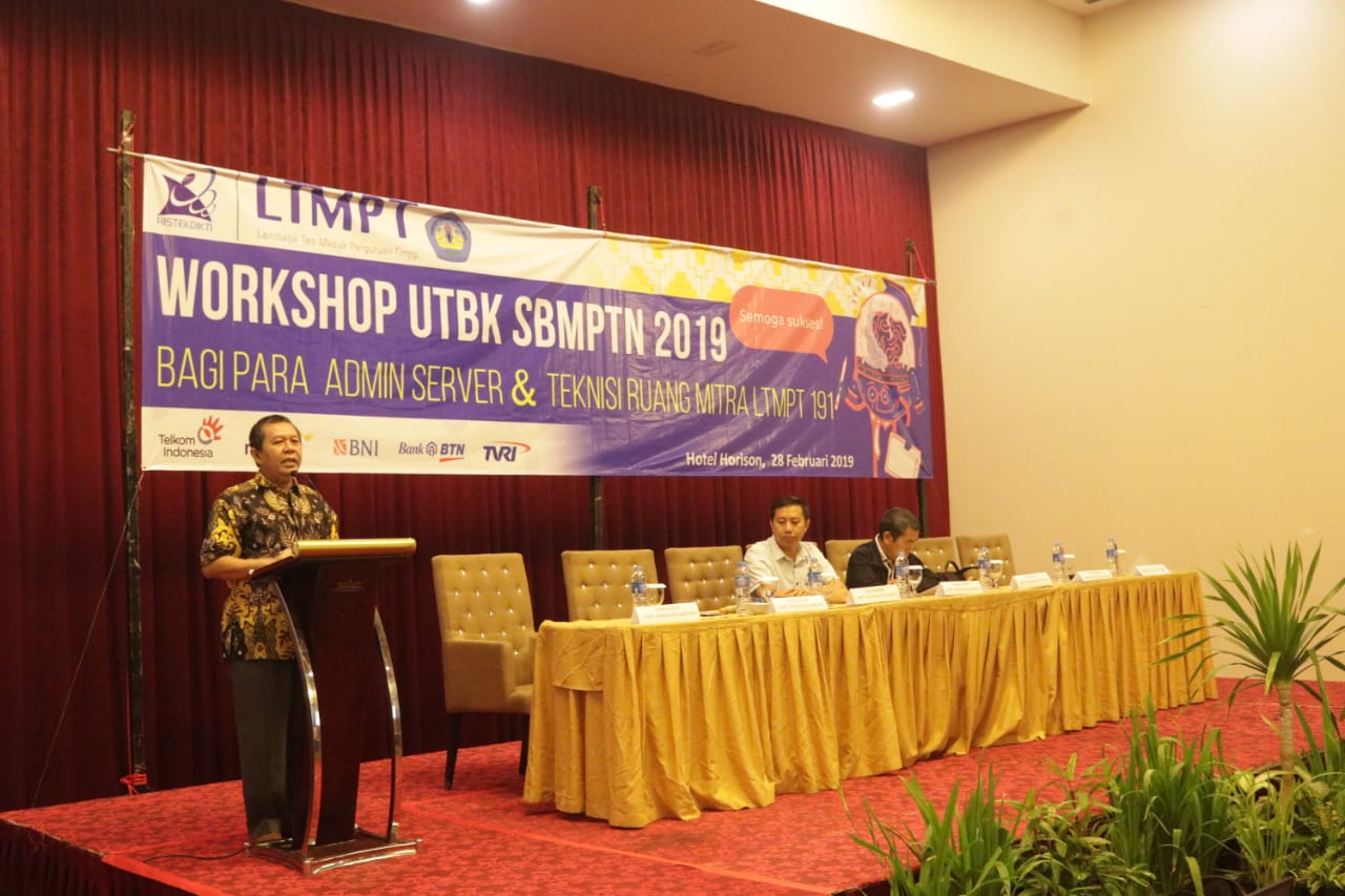 UTBK SBMPTN 2019, Unila Gelar Worskhop Dengan Mitra