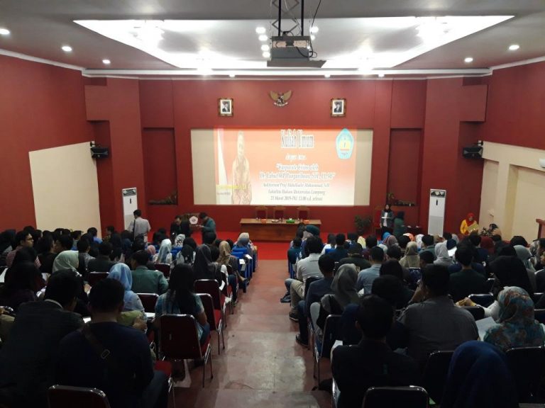 FH Unila Gelar Kuliah Umum “Corporate Crime”