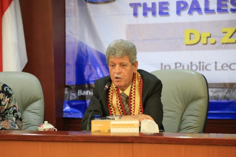 Dubes Palestina Sampaikan Kuliah Umum di Unila