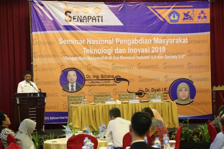 FT Hadirkan Reviewer Nasional Pada Semnas Pengabdian Masyarakat