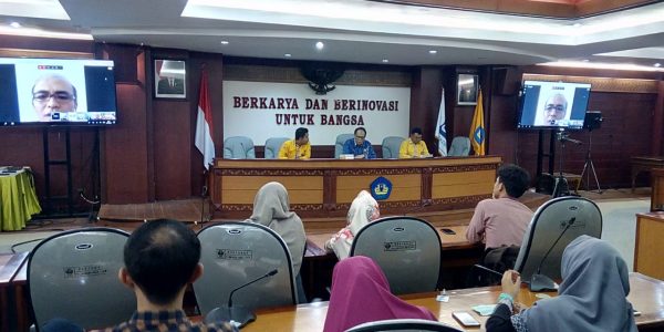 Unila Ikuti Kuliah Umum Daring Lintas Negara (2)