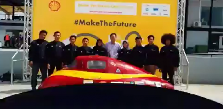 Tim Mobil Hemat Energi Unila Juara Ke-9 Tingkat Asia dari 102 Peserta