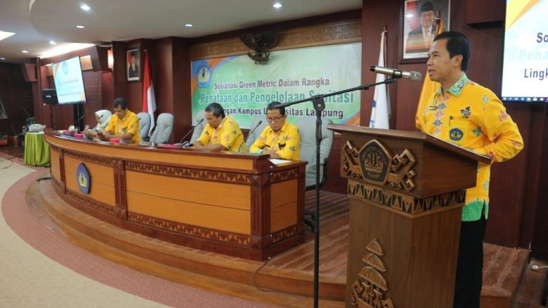 Unila Selenggarakan Sosialisasi Greenmetric
