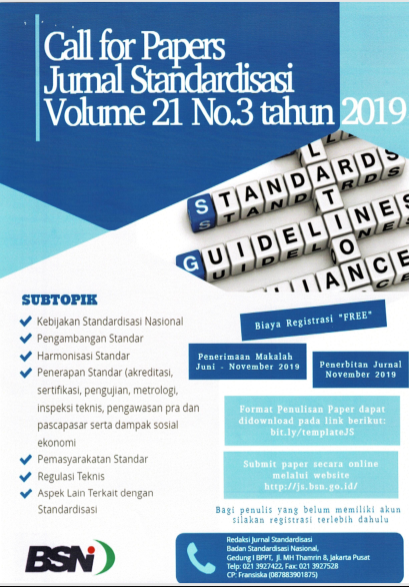 Pertemuan dan Presentasi Ilmiah Standarisasi (PPIS) 2019