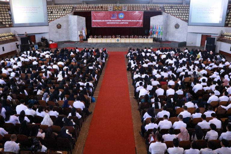 727 Mahasiswa Pascasarjana Ikuti PSAP Unila 