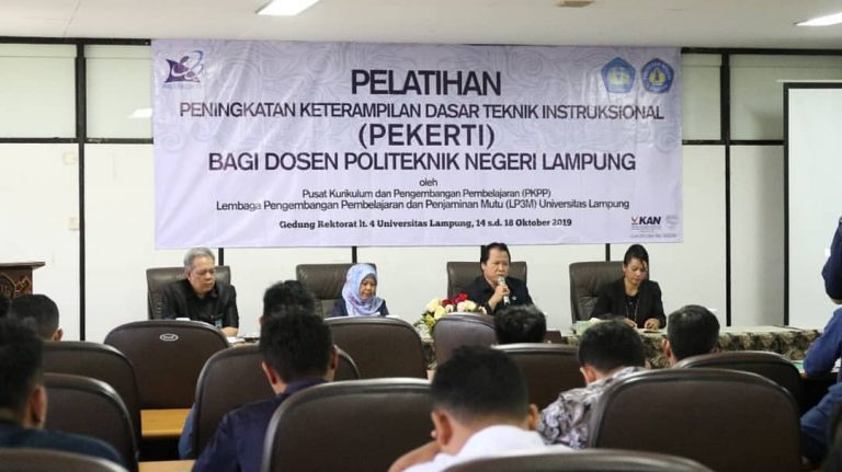 30 Dosen Polinela Ikuti Pelatihan Keterampilan Dasar