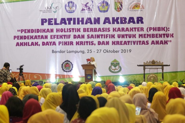 3.000 Guru Paud Ikuti Pelatihan Akbar Guru PAUD se-Lampung