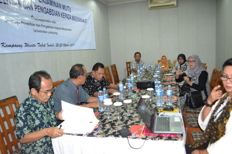 LPPM Selenggarakan Lokakarya Penjaminan Mutu