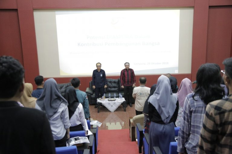 Unila-BNP2TKI Gelar Sosialisasi Potensi Diaspora Untuk Membangun Bangsa