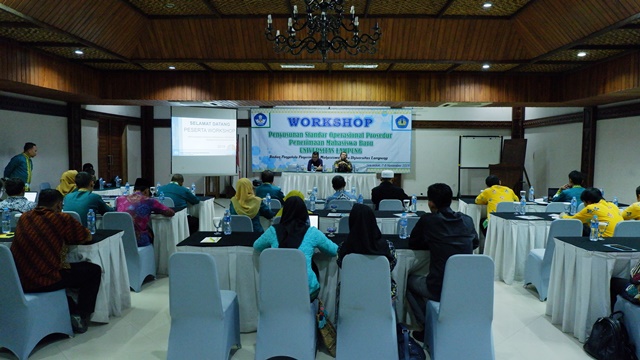 Penerimaan Mahasiswa Baru Unila Menuju Sertifikasi ISO