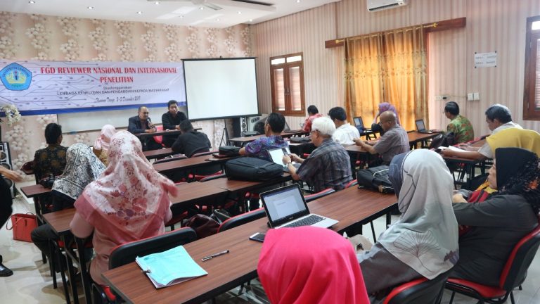 FGD Review Proposal Penelitian Nasional-Internasional