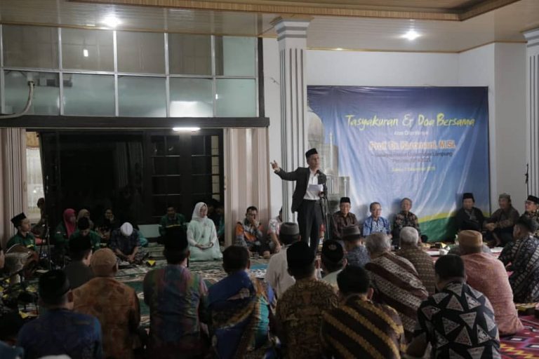 Rektor Karomani Gelar Tasyakuran dan Doa Bersama