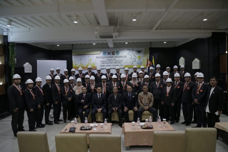 Rektor Hadiri Pengukuhan 44 Insinyur PPI