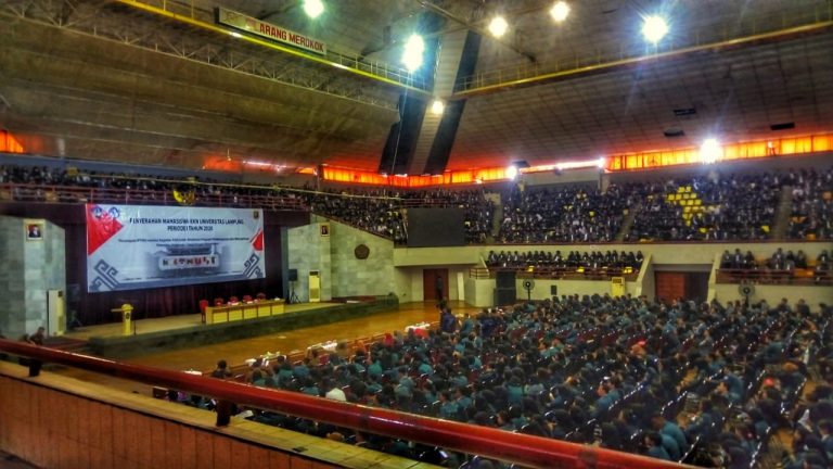 Unila Melepas 3.555 Mahasiswa KKN Periode I/2020