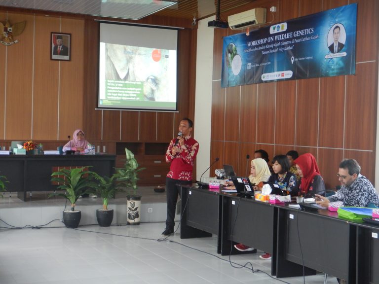 Unila Gelar Workshop on Wildlife Genetics