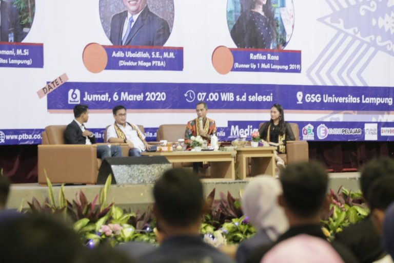 BEM Unila PTBA Gelar Talk Show Energi 5.0