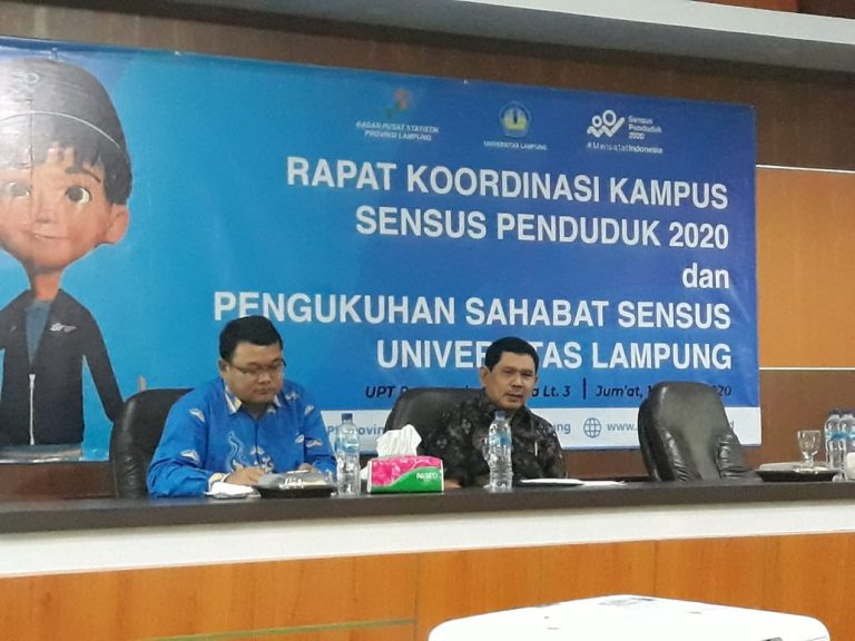 Unila-BPS Gelar Rakor Sensus Penduduk