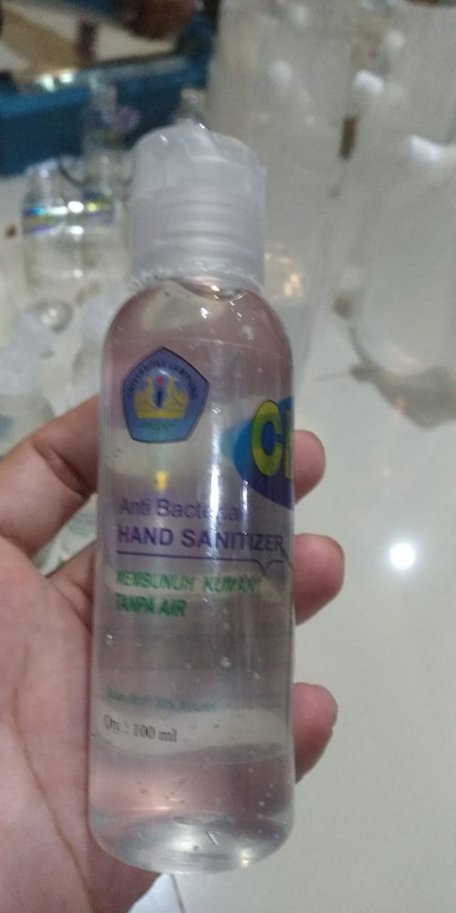 Cegah Penyebaran Corona, Unila Siap Produksi Hand Sanitizer