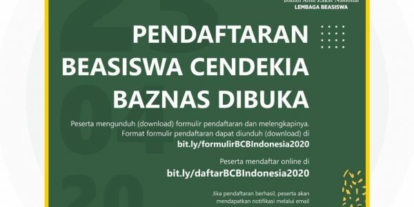 Beasiswa Cendekia Baznas